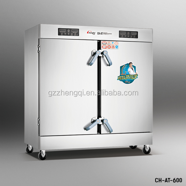 Высокое качество двойной двери риса и лапши грелки/Пароварка складная/плита машина с 24 лотки (CH-AT-600)