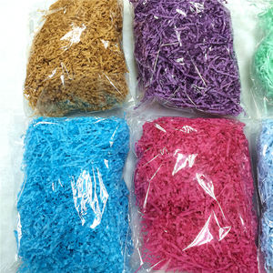 Couleur <span class=keywords><strong>Tissu</strong></span> <span class=keywords><strong>Raphia</strong></span> Râpé Froissé Papier Pour Emballage - Product Image 2