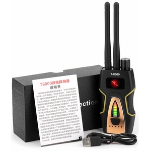 เครื่องตรวจจับการดักฟังไร้สายเครื่องตรวจจับสัญญาณ RF เครื่องติดตามสายลับ - Product Image 5