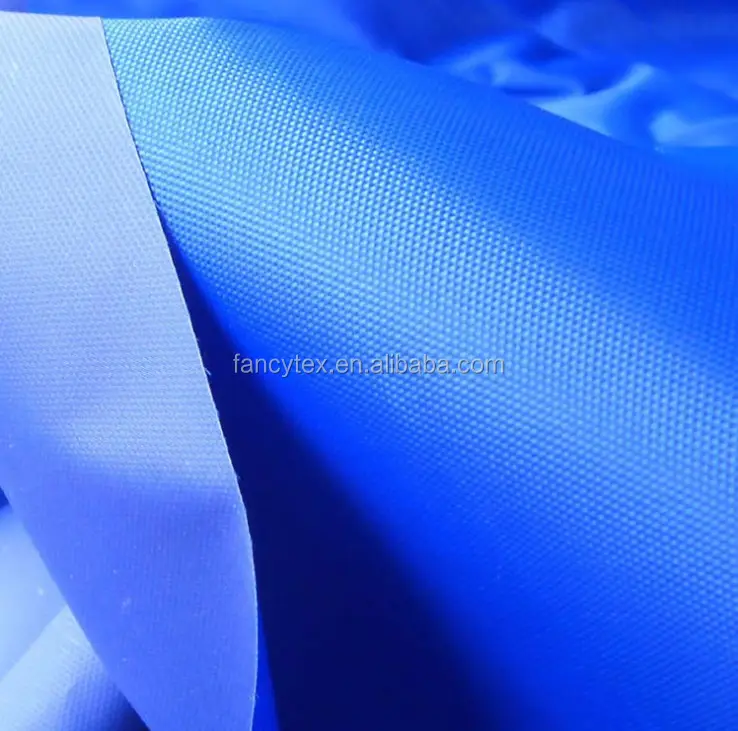 Tissu oxford imperméable avec revêtement de pvc, 50 m, 100% polyester, pour sacs en tissu oxford, 600d