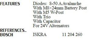 NOUVEAU Régulateur de tension d'<span class=keywords><strong>alternateur</strong></span> 1243CD00 11204260 - Product Image 2