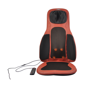 Cojín de masaje de cuerpo completo Shiatsu cuello masajeador de espalda con asiento de vibración de calor y compresión - Product Image 1