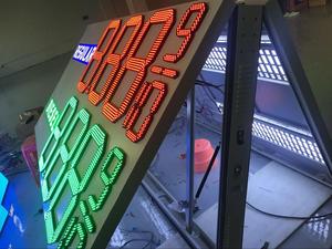 Segni di prezzo della stazione di servizio all'aperto all'ingrosso in vendita - Product Image 2