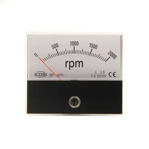 BP-670 DC10V 2000RPM DC medidor RPM tacômetro