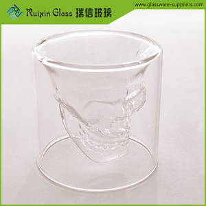 Elegante doppia parete di vetro di colpo, colpo della <span class=keywords><strong>vodka</strong></span> occhiali all'ingrosso - Product Image 5