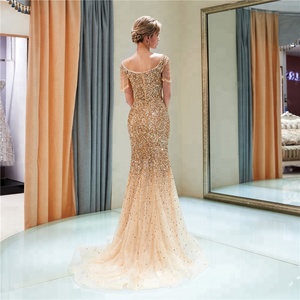 Hand Made <strong>Indian</strong> Style Party Wear <strong>Fancy</strong> Evenings Gown Embroide <strong>Dresses</strong> Adults Lace Beaded Mermaid Prom <strong>Dress</strong> for Wholesales 2023