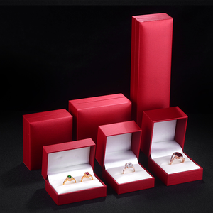 Tùy chỉnh cao cấp hiển thị bằng gỗ trường hợp đối với trang sức-cho Khuy măng sét nhẫn bông tai dây chuyền vòng tay và quà tặng - Product Image 5