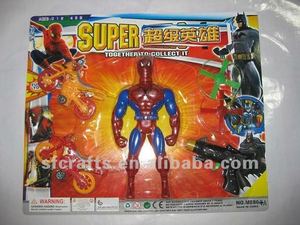 Jouet <span class=keywords><strong>Spider</strong></span>-<span class=keywords><strong>Man</strong></span> <span class=keywords><strong>2014</strong></span> avec lumière et pistolet à disque volant en plastique - Product Image 1