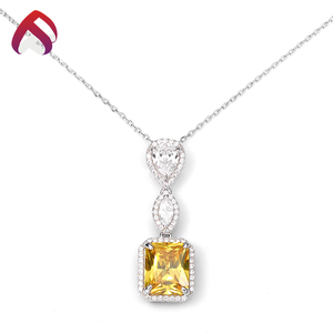 Proveedor Profesional ano Esmeralda collar de la joyería de la plata esterlina 925 - Product Image 4