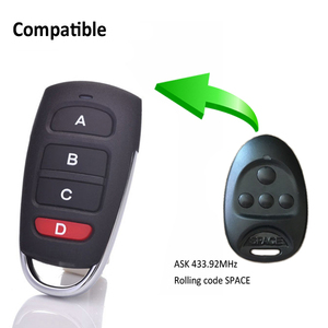 433 mhz không dây điều khiển từ xa tự động cổng tương thích <span class=keywords><strong>FAAC</strong></span> điều khiển từ xa - Product Image 5