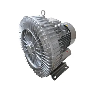 Pompe à vide rotative électrique, petite taille, pression haute vitesse, 220 v, 7,5 kw, souffleur de poussière, en caoutchouc, ventilateur pour collecteur de poussière industriel