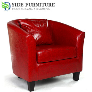 Salone Del mobile di cuoio in attesa di camera da letto divano vasca <span class=keywords><strong>sedia</strong></span> - Product Image 4