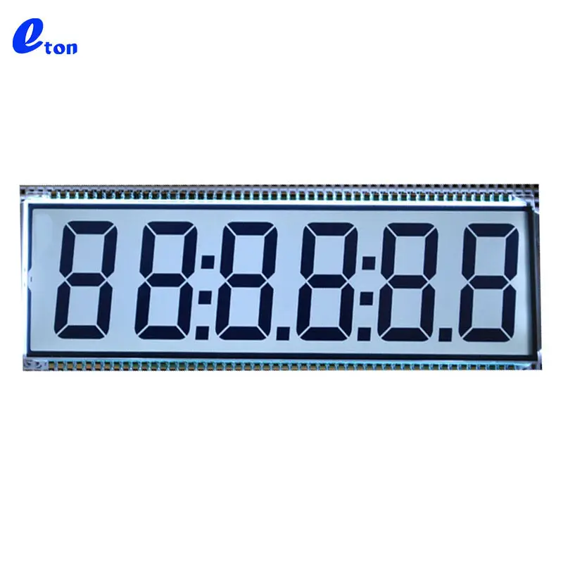 Segment Screen 6 Digits TN LCD Panel