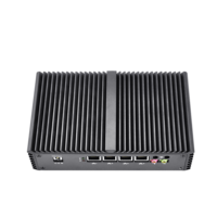 Mini PC KANSUNG sin Ventilador con Procesador Intel Core I5, 4 Puertos Gigabit NIC, para Uso Empresarial, Compatible con AES-NI