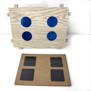 Chất Lượng Cao Nam Châm Sáng Tạo Nổi Khung Ảnh Bằng Gỗ Trang Trí Nội Thất Cho Thuốc Nhuộm Thăng Hoa - Product Image 4