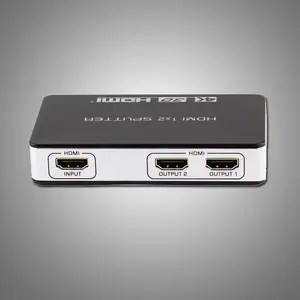 Two-way 4K HDMI Female 1 to 2 Mini Splitter 1x2