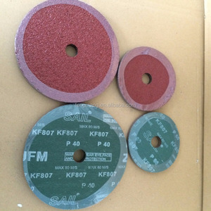 Aluminiumoxid/Siliziumkarbid Faserscheibe KF807 für Metallschleifen - Product Image 2