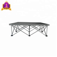 Plateau de Concert Portable d'extérieur en aluminium, 1 pièce, pour spectacle, événement, scène Pop Up, vente de plateforme
