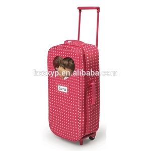 Valise à roulettes pour poupée American Girl <span class=keywords><strong>de</strong></span> 18 pouces avec <span class=keywords><strong>lit</strong></span> pliable et accessoires, en polyester, meubles pour poupées, jouets - Product Image 6