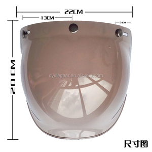 Visière <span class=keywords><strong>de</strong></span> casque <span class=keywords><strong>de</strong></span> <span class=keywords><strong>moto</strong></span> <span class=keywords><strong>vintage</strong></span> avec fermeture rapide en PC, état neuf, <span class=keywords><strong>masque</strong></span> bulle pour <span class=keywords><strong>moto</strong></span> avec visière, pièces <span class=keywords><strong>de</strong></span> casque BV01 - Product Image 2