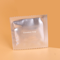 Sachet d'Emballage Personnalisé de Préservatifs à Trois Soudures Latérales de Chine