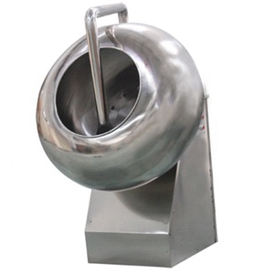 Nieuwe roestvrijstalen polijstmachine voor chocoladecoating snackvoedselproductie, 120 kg capaciteit, 15 kg/tijd, 1 jaar garantie - Product Image 1