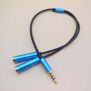 Cáp Tai Nghe <span class=keywords><strong>Splitter</strong></span> 1 Đến <span class=keywords><strong>2</strong></span> Chiều Chất Lượng Cao Cáp Âm Thanh Jack TRRS <span class=keywords><strong>3.5Mm</strong></span> - Product Image 2