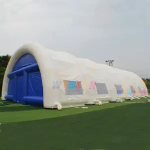 40 м гигантский надувной Теннисный корт, надувная теннисная палатка, ангар для продажи