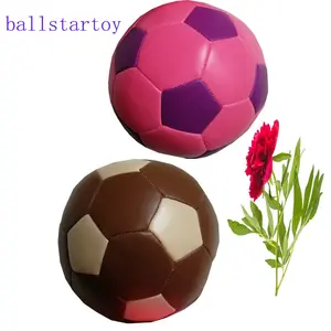 15 cm 6 inch kleurrijke mini pvc zachte voetbal bal speelgoed, baby gevulde bal