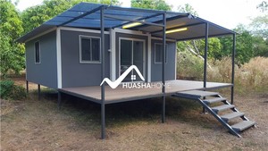 Planos de Casa Prefabricada en Contenedor de 20 Pies para Maldivas, <span class=keywords><strong>Argentina</strong></span> y México, Casa con Terraza de 20 Pies - Product Image 6