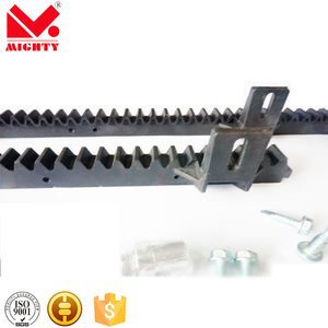 Nylon màu đen nhựa 4 Lugs bánh Giá OEM động cơ hobbing kẽm mạ ISO9001 chứng nhận điều kiện mới cho cửa trượt tự động - Product Image 3
