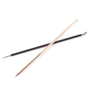 Removedor de <span class=keywords><strong>cera</strong></span> para los oídos, oro rosa, elimina las espinillas, <span class=keywords><strong>tratamiento</strong></span> del acné, aguja para eliminar el acné, aguja para espinillas negras, extractor de espinillas - Product Image 4