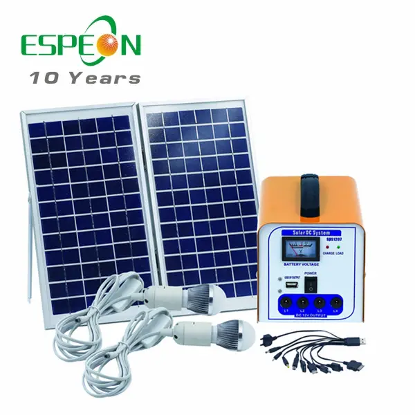 Solar lighting kit solar lighting system for mini home lighting with mobile phone charger for the Middle East