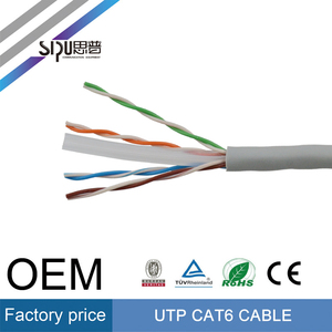 SIPU mejor <span class=keywords><strong>precio</strong></span> de alta velocidad 0.5CCA marca cat6 ethernet utp cat 6 cable de red - Product Image 4