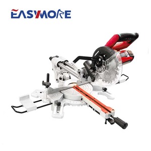 1800W 255mm En Aluminium machine de découpe de <span class=keywords><strong>Scie</strong></span> À Onglets Combinée Coulissante - Product Image 1