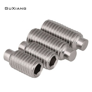 Alta calidad hexagonal perro punto tornillo con cono <span class=keywords><strong>de</strong></span> punto sujetadores <span class=keywords><strong>de</strong></span> tornillo sin cabeza - Product Image 2