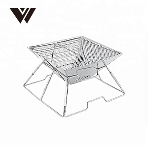 S.S.S.S. Pliant Portatif de Charbon de Bois De Barbecue Pour La Cuisson En Plein Air Camping Randonnée Pique-Nique - Product Image 3