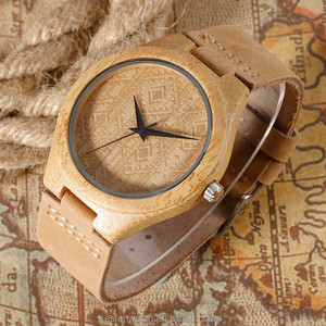 Estilo clásico para hombre correa <span class=keywords><strong>de</strong></span> reloj Logotipo <span class=keywords><strong>de</strong></span> madera reloj con movimiento <span class=keywords><strong>de</strong></span> Japón - Product Image 1
