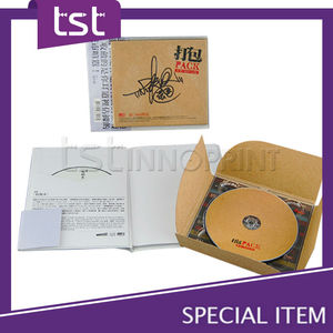 ออกแบบพิเศษรูปร่างที่กำหนดเอง CD บรรจุภัณฑ์การพิมพ์ - Product Image 4