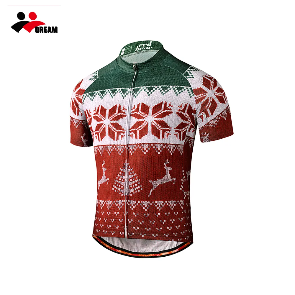 Factory Direct Functional Polyester Sublimation printing Men Custom Cycling Bike Jersey