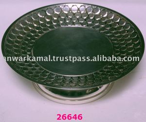 ที่วางสบู่ทองเหลืองสีเงินพร้อมแท่นวางสบู่สำหรับห้องน้ำห้องครัว - Product Image 2