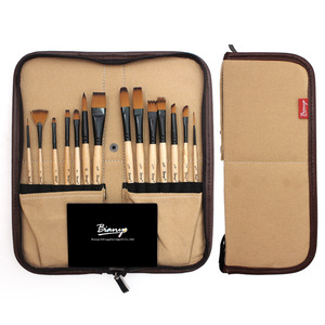 <span class=keywords><strong>Set</strong></span> di <span class=keywords><strong>pennelli</strong></span> da 14 pezzi con manico in legno per capelli in Nylon colori neri kaki per <span class=keywords><strong>Set</strong></span> di <span class=keywords><strong>pennelli</strong></span> per <span class=keywords><strong>pittura</strong></span> acrilica ad olio ad acquerello - Product Image 2