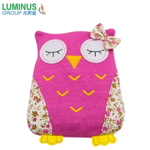 cute owl pattern hot & cold packs microwave wheat bag