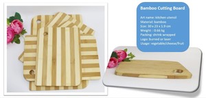 Ecológico antideslizante cocina <span class=keywords><strong>carne</strong></span> <span class=keywords><strong>de</strong></span> bambú <span class=keywords><strong>tabla</strong></span> <span class=keywords><strong>de</strong></span> cortar con escala - Product Image 2