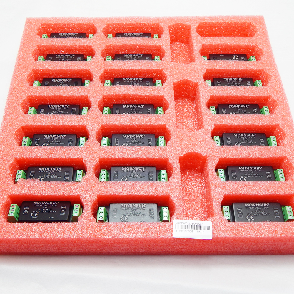 4 Pezzi Convertitore DC/DC MORNSUN WRB1205S-2W, 12V IN, 5V OUT Isolato 2W - Foto 2