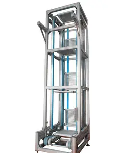 Máquina transportadora de elevación Vertical continua automática, buena estabilidad