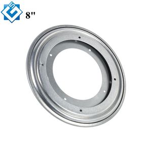 Vàng Tỏa Sáng Trực Tuyến Tự Do Mua Sắm Trắng Kẽm 360 Độ 8 Inch Vòng <span class=keywords><strong>Lazy</strong></span> <span class=keywords><strong>Susan</strong></span> Turntable Mang - Product Image 1