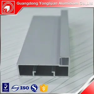 Profil Bahan Ekstrusi Aluminium Anodized Pabrik Cina untuk Kabinet Dapur