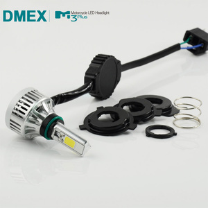 DMEX - Kit de Bombillas LED para Faros Delanteros de Motocicleta <span class=keywords><strong>M3Plus</strong></span> 12V 32W 3000LM 3000K 6000K H4 - Product Image 3