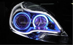 LEDデイタイムランニングライトターンシグナルエンジェルアイズ30cm 45cm 60cm LEDライトカーデコレートDllフレキシブルチューブストリップ用 - Product Image 6